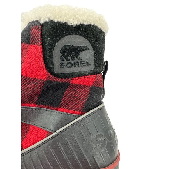 Sorel Womens‎ Winter Boots Size 10 Plaid Waterproof Insulated - Picture 3 of 7